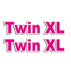 TWIN XL - Dekalsats