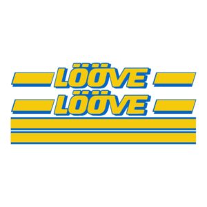 LÖÖVE släp - Dekalsats