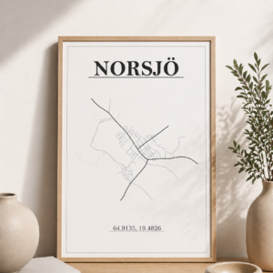 Norsjö - Poster