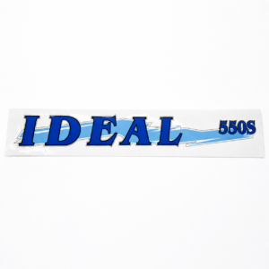 IDEAL 550S – Dekalsats för båt (3-pack)
